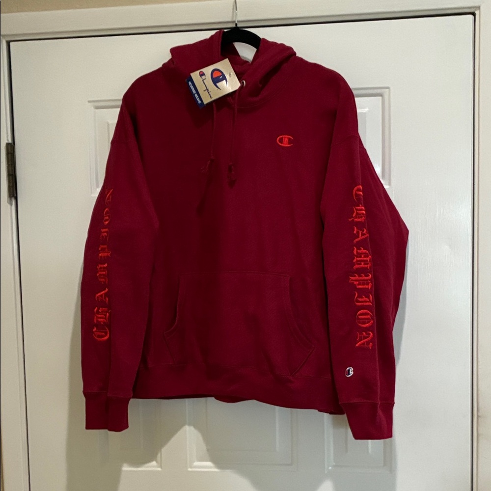 Champion Red Hoodie